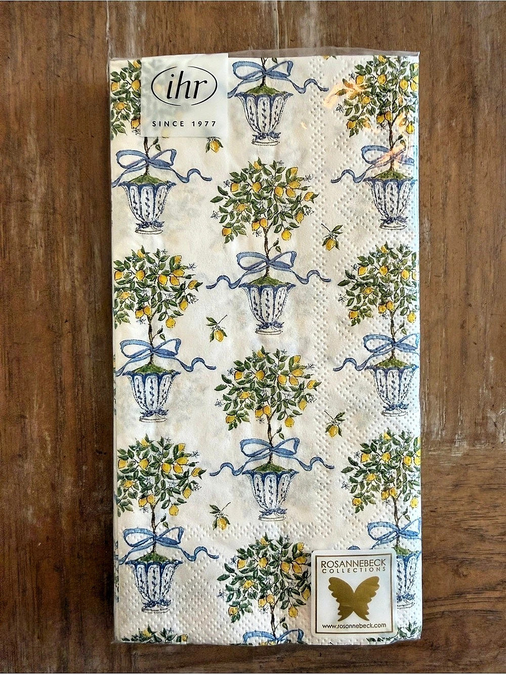 New- IHR  Lemon Topiary RoseanneBeck Collection -16